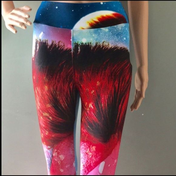 David Bowie Ziggy Stardust Leggings - Picture 2 of 7
